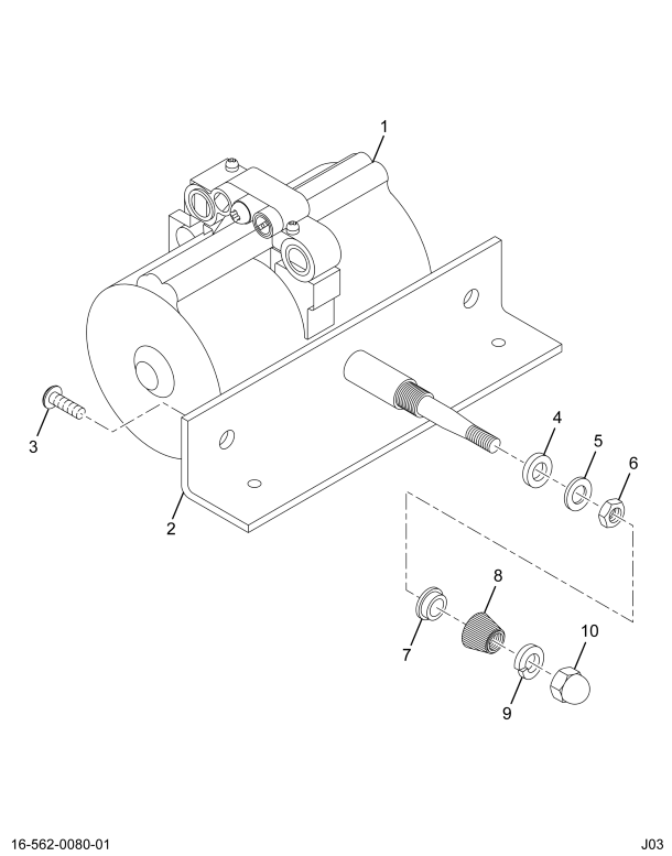 1653467C92 MOTOR ASSY W/S WIPER AIR