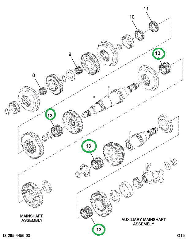 1654854C1 BEARING-NEEDLE ASM M/S 1ST SP