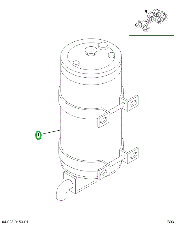 1654920C91 VALVE ASSY DRAIN