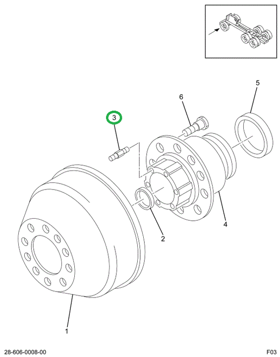 1655041C1 STUD DRIVE FLNG 5/8X2.78