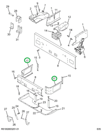 1655132C3 EXTNSION,EXTENSION FRT BUMPER
