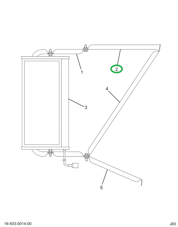 1657008C1 BRACKET UPR MTG