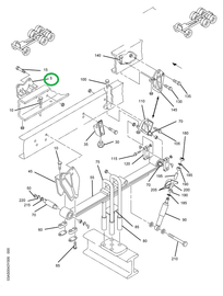 1658592C3 BRACKET FRT SPG FRT