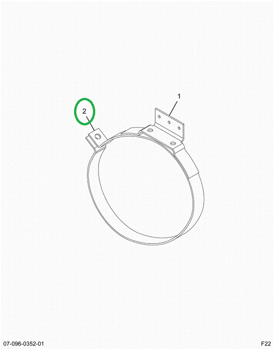 1660533C1 STRAP MUFFLER SUPT