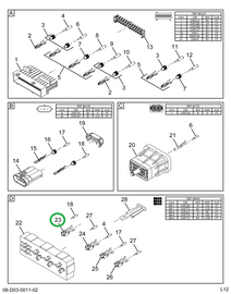 1661228C1 TERMINAL FEMALE 630 SERIES