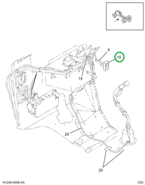 1661239C1 SWITCH  AXLE SHIFT ROCKER