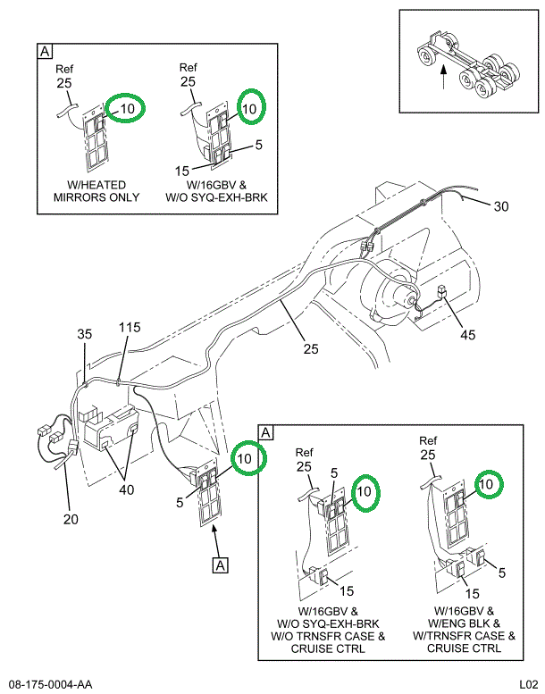 1661240C2 SWITCH MIRROR HEAD