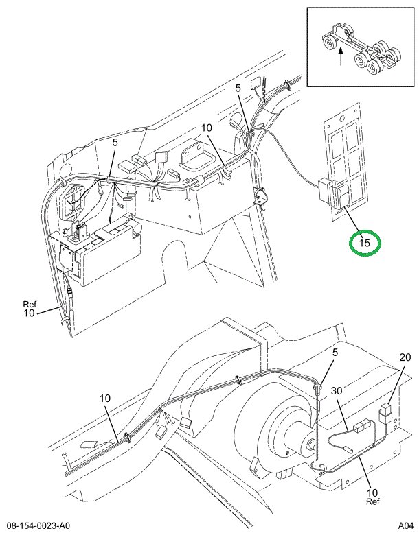 1661241C2 HARNESS,SWITCH FOG LIGHT