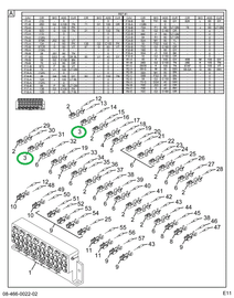 1661391C1 TERMINAL CABLE FEMALE TRIPLE
