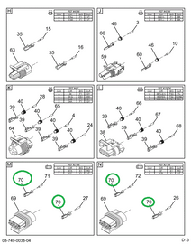 1661707C1 TERMINAL FEMALE 630 SERIES