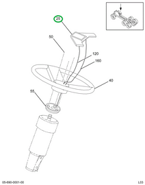 1661836C91 BUTTON ASSY HORN