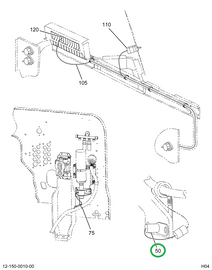 1661871C92 SWITCH THERMOSTAT ETHER START