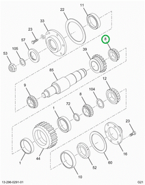 1663076C91 BEARING CONE