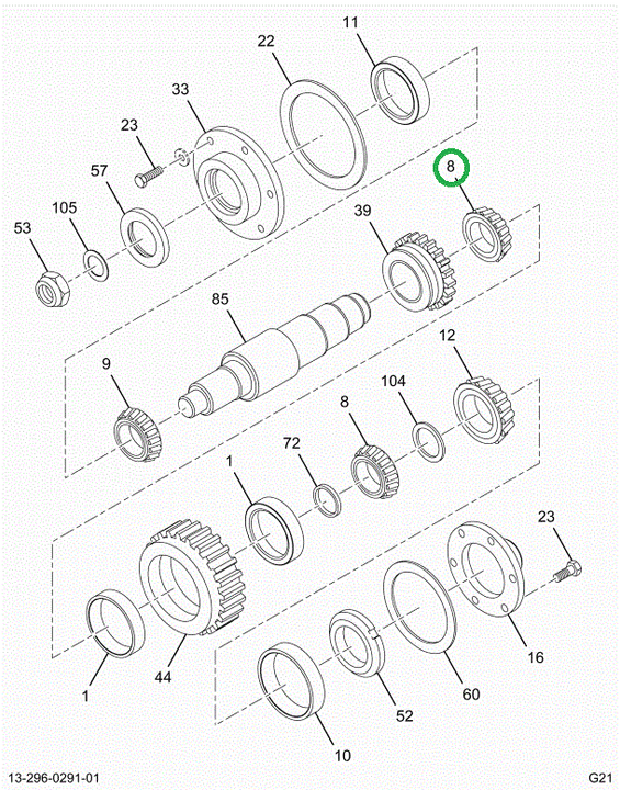 1663076C91 BEARING CONE