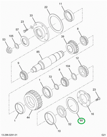 1663102C1 SHIM BRG RETAINER T/C .002