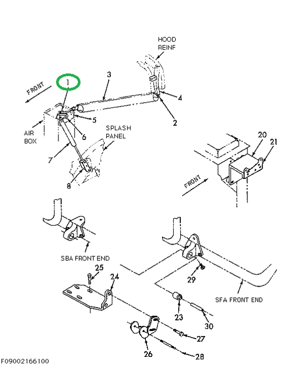 1663591C92 CABLE HOOD SAFETY