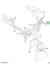 1663595C91 SWITCH TURN SIGNAL 12V