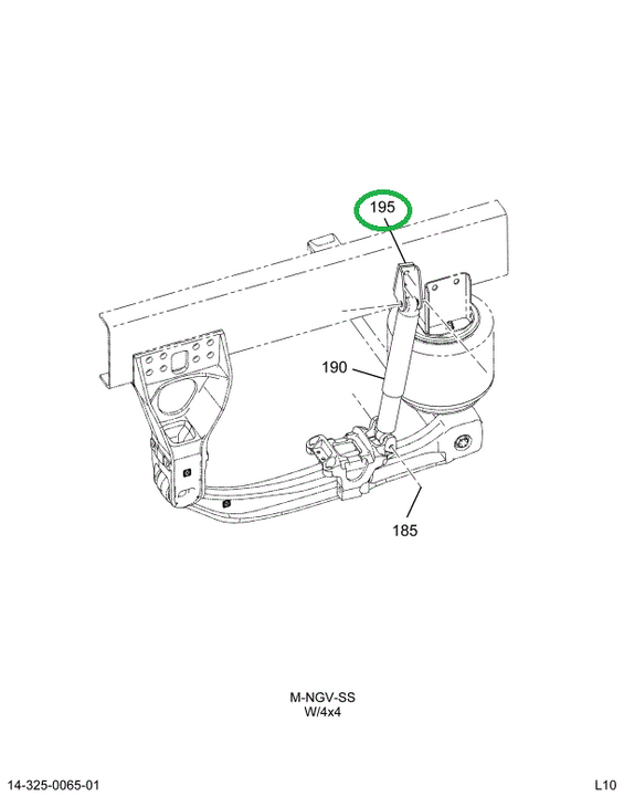 1663979C1 BOLT HH FLG 3/4NF X 4-1/4