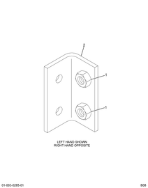 1664326C1 BRACKET ASSY BUMPER MTG RT