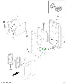 1664592C1 SCREW ASSY SELF DRILLING PAN H