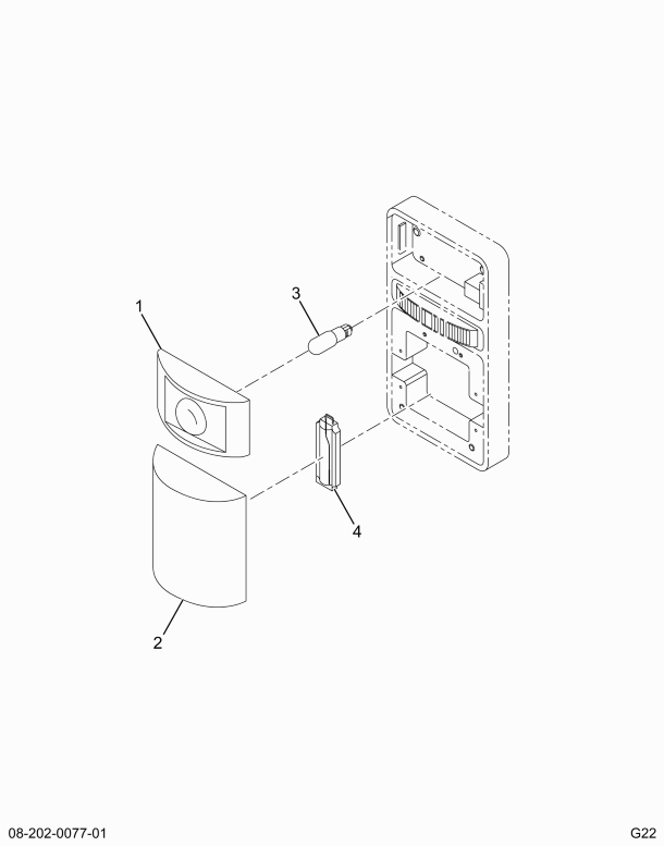 1664763C91 LIGHT ASSY DOME/MAP