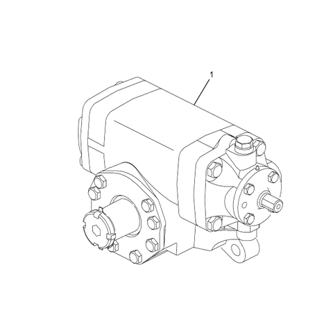 1664770C91 GEAR ASSY PWR STRG