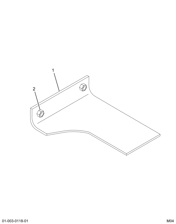 1664826C1 BRACKET ASSY BUMPER MTG