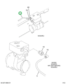 1665065C92 HOSE,AIR TEFLON ,90.0, INCH SI