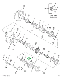 1665324C1 SPACER-INPUT COMP FLG