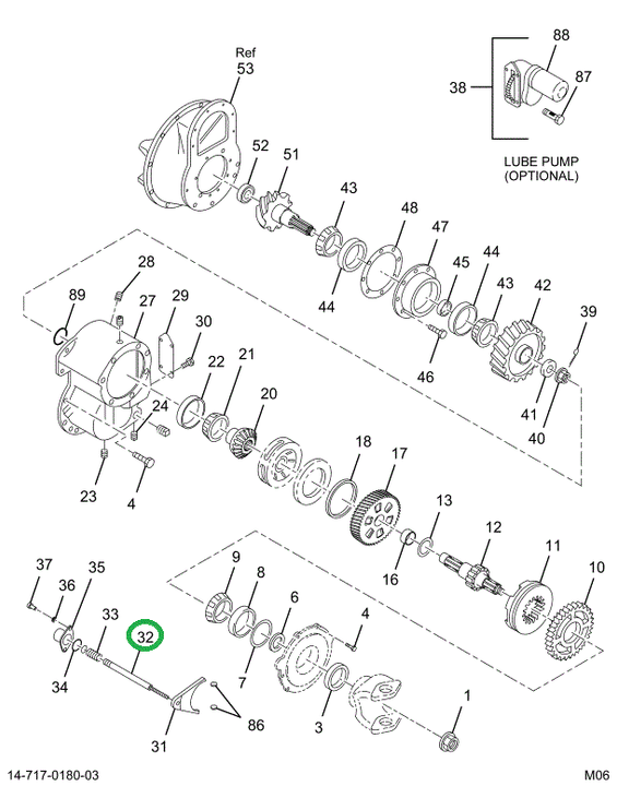 1665334C1 LOCK,SHAFT-SHIFT FORK LOCK