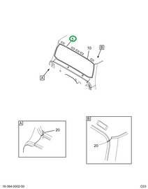 1666092C3 WINDSHLD,WINDSHIELD ASM SOLEX