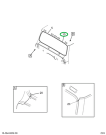 1667169C2 RETAINER W/S SEAL 169