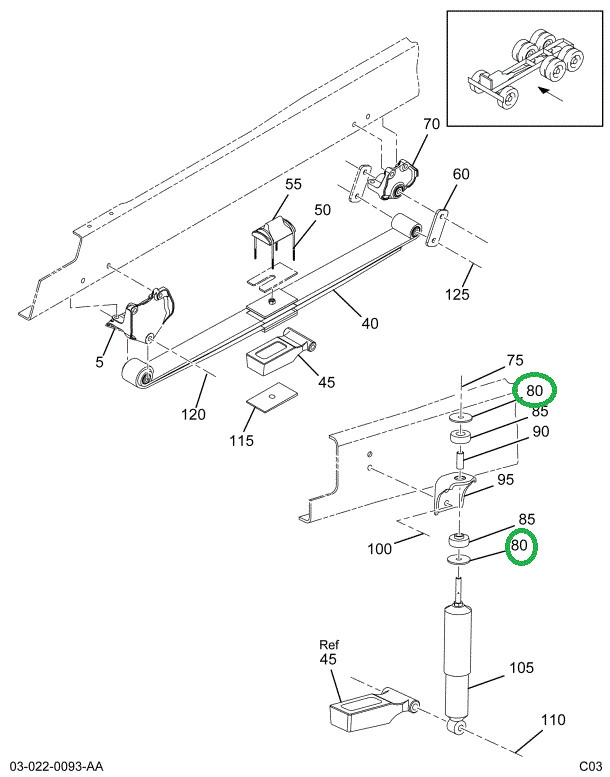 1667172C1 WASHER SHK ABS