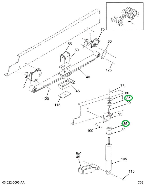 1667173C1 BUSHING SHK ABS