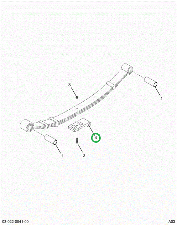 1667608C1 BRACKET SHK ABS FRT