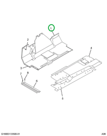 1667781C2 MAT,FLOOR FRT BLACK