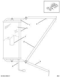 1667902C91 MIRROR ASSY ALUM RH LIGHTED
