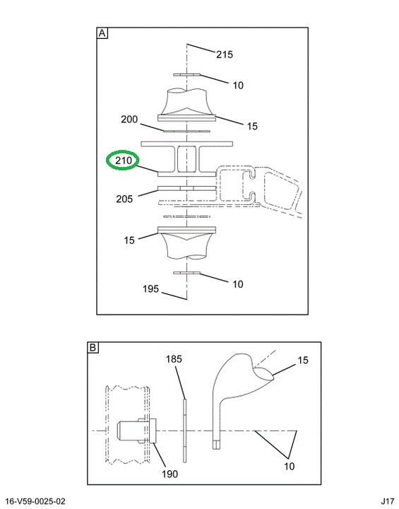 1668957C1 SPACER GRAB HANDLE
