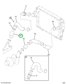 1669072C3 HOSE AIR CLEANER