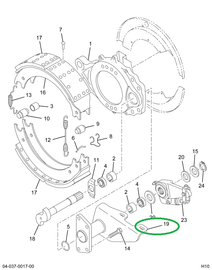1669356C91 Bracket, Brake Camshaft And Ch