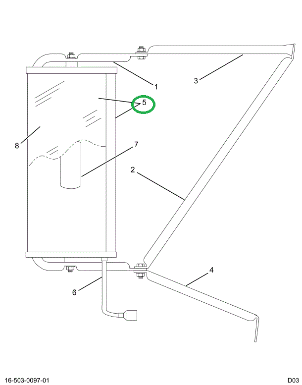 1669519C91 HEAD MIRROR