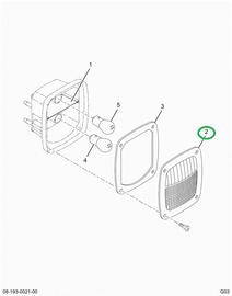 1669581C1 LENS TURN SIGNAL & STOP