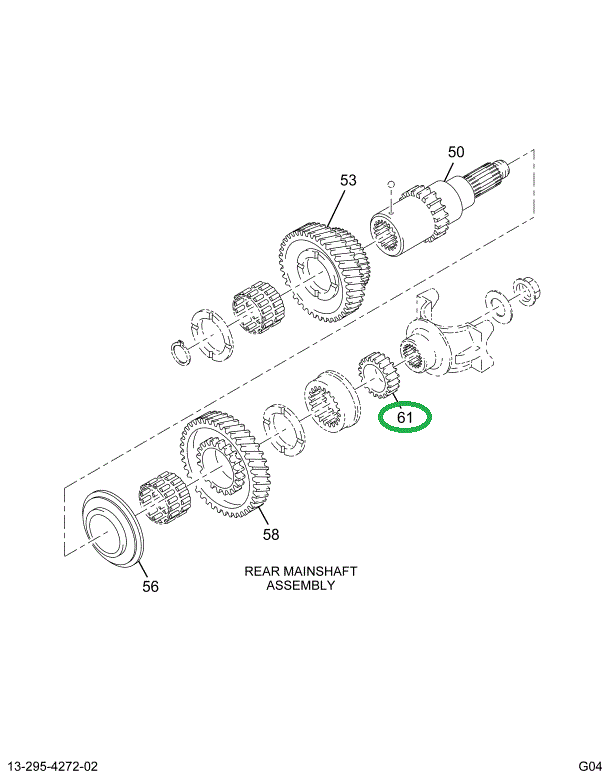 1669586C1 GEAR-SPEEDO DRIVE