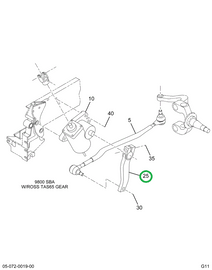 1670143C1 ARM STRG GEAR