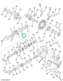 1670293C1 SHIM INPUT BRG CAGE .010