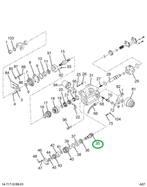 1670371C91 Gear Set, Ring And Pinion Diff
