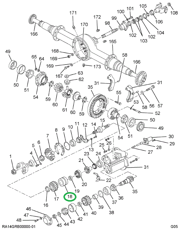 1670489C91 CASE,KIT IAD CASE W/PIN & SIDE