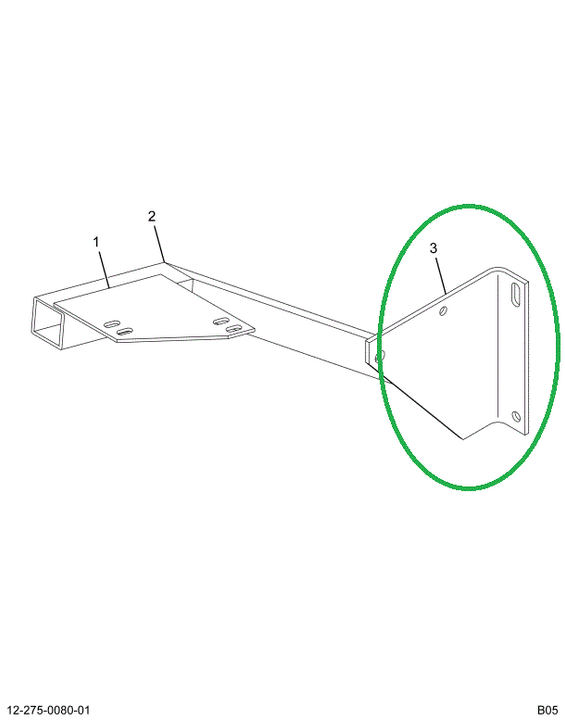 1672833C2 Bracket, Air Conditioner Filte