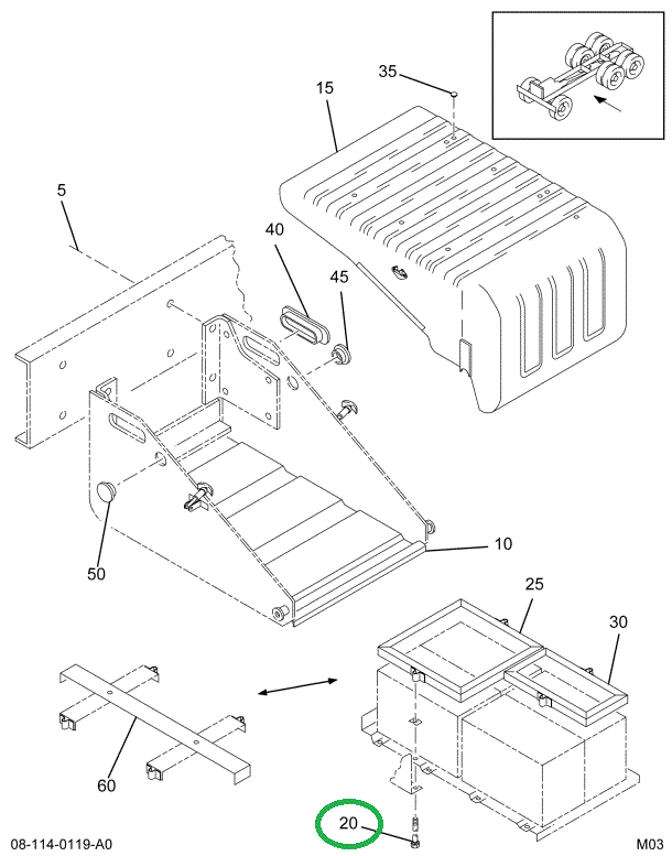 1672964C2 BOLT SQ NECK CARRIAGE 5/16X10