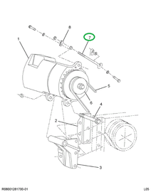1673738C3 ROD GEN ADJUSTING*EYE-BOLT 1/2